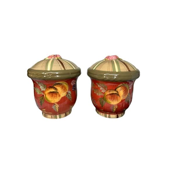 Tracy Porter OCTAVIA HILL GARDEN Salt & Pepper Shaker Set - Picture 1 of 5